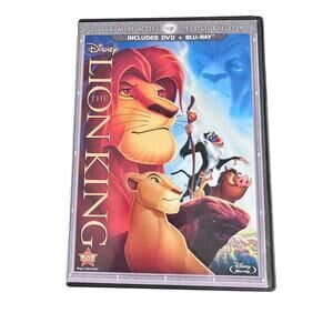 The Lion King diamond edition DVD Blu-Ray with bonus scenes